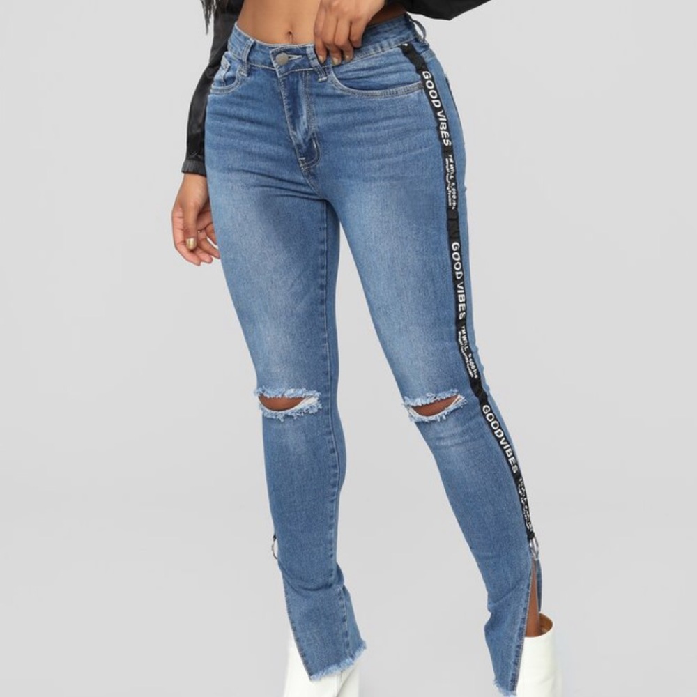 Plus Size Killing My Vibe High Rise Jeans